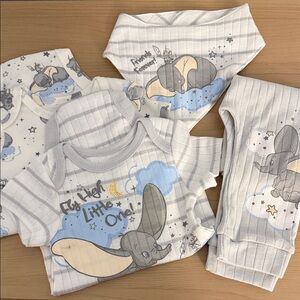 New without tag. Dumbo Baby Outfit Set